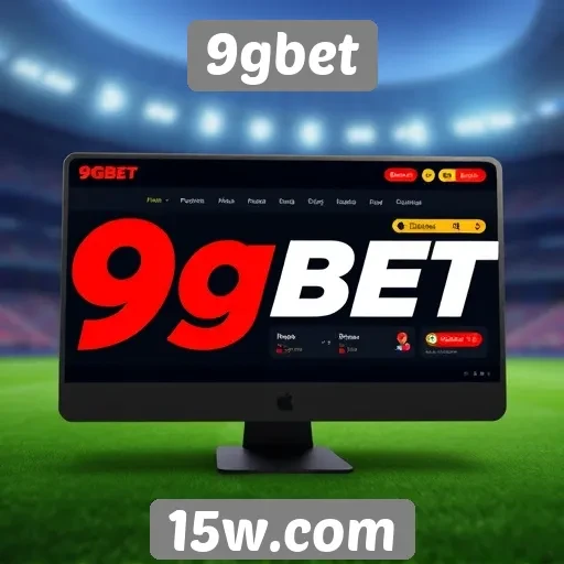 Interface do site 9gbet é intuitiva e fácil de usar